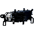 15858 Front Or Rear, Passenger Side Black Exterior Door Handle, Without Door Lock Hole, Help Series