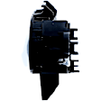 15858 Front Or Rear, Passenger Side Black Exterior Door Handle, Without Door Lock Hole, Help Series
