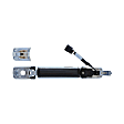15861 Front, Driver or Passenger Side Chrome Exterior Door Handle, With Door Lock Hole, Help Series