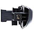15864 Front, Passenger Side Black Exterior Door Handle, Without Door Lock Hole, Help Series