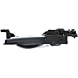15866 Front Or Rear, Passenger Side Black Interior Door Handle, Without Door Lock Hole, Help Series