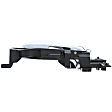 15866 Front Or Rear, Passenger Side Black Interior Door Handle, Without Door Lock Hole, Help Series