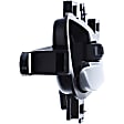 15866 Front Or Rear, Passenger Side Black Interior Door Handle, Without Door Lock Hole, Help Series