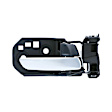 15870 Front Or Rear, Passenger Side Black Interior Door Handle, Without Door Lock Hole, Help Series