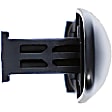 15872 Front, Passenger Side Black Exterior Door Handle, Without Door Lock Hole, Help Series