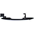 15873 Front, Driver Side Black Exterior Door Handle, With Door Lock Hole, Help Series