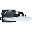15881 Front Or Rear, Driver Side Chrome Interior Door Handle, Without Door Lock Hole, Help Series
