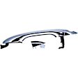 15887 Front, Driver or Passenger Side Chrome Exterior Door Handle, With Key Hole