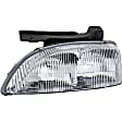 1590003 Passenger Side Halogen Headlight, With bulb(s), OE Replacement