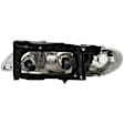 1590055 Passenger Side Halogen Headlight, With bulb(s), OE Replacement
