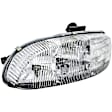1590064 Driver Side Halogen Headlight, With bulb(s), OE Replacement