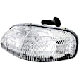 1590064 Driver Side Halogen Headlight, With bulb(s), OE Replacement