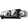 1590065 Passenger Side Halogen Headlight, With bulb(s), OE Replacement
