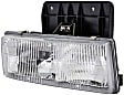 1590070 Passenger Side Halogen Headlight, With bulb(s), OE Replacement