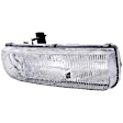 1590072 Driver Side Halogen Headlight, With bulb(s), OE Replacement