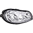 1590087 Passenger Side Halogen Headlight, With bulb(s), OE Replacement