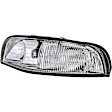 1590094 Driver Side Halogen Headlight, With bulb(s), OE Replacement