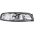 1590095 Passenger Side Halogen Headlight, With bulb(s), OE Replacement