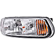 1590097 Passenger Side Halogen Headlight, With bulb(s), OE Replacement