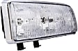 1590103 Passenger Side Halogen Headlight, With bulb(s), OE Replacement