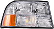 1590104 Driver Side Halogen Headlight, With bulb(s), OE Replacement
