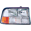 1590105 Passenger Side Halogen Headlight, With bulb(s), OE Replacement