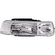 1590119 Passenger Side Halogen Headlight, With bulb(s), OE Replacement