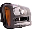 1590159 Passenger Side Halogen Headlight, With bulb(s), OE Replacement