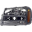 1590160 Driver Side Halogen Headlight, With bulb(s), OE Replacement