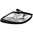 1590165 Driver Side Halogen Headlight, With bulb(s), OE Replacement