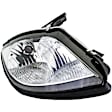 1590166 Passenger Side Halogen Headlight, With bulb(s), OE Replacement