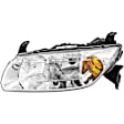 1590172 Driver Side Halogen Headlight, With bulb(s), OE Replacement