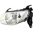 1590172 Driver Side Halogen Headlight, With bulb(s), OE Replacement