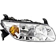 1590173 Passenger Side Halogen Headlight, With bulb(s), OE Replacement