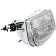 1590202 Driver Side Halogen Headlight, With bulb(s), OE Replacement