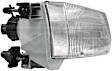 1590203 Passenger Side Halogen Headlight, With bulb(s), OE Replacement