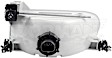 1590203 Passenger Side Halogen Headlight, With bulb(s), OE Replacement