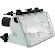 1590221 Passenger Side Halogen Headlight, With bulb(s), OE Replacement