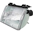 1590221 Passenger Side Halogen Headlight, With bulb(s), OE Replacement