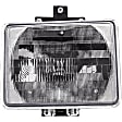 1590232 Driver Side Halogen Headlight, With bulb(s), OE Replacement
