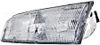 1590234 Driver Side Halogen Headlight, With bulb(s), OE Replacement