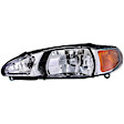 1590250 Driver Side Halogen Headlight, With bulb(s), OE Replacement