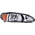 1590251 Passenger Side Halogen Headlight, With bulb(s), OE Replacement