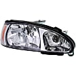 1590251 Passenger Side Halogen Headlight, With bulb(s), OE Replacement