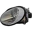 1590262 Driver Side Halogen Headlight, With bulb(s), OE Replacement