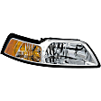 1590269 Passenger Side Halogen Headlight, With bulb(s), OE Replacement
