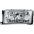 1590278 Driver Side Halogen Headlight, With bulb(s), Clear Lens