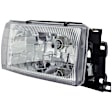 1590279 Passenger Side Halogen Headlight, With bulb(s), Clear Lens