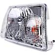 1590285 Passenger Side Halogen Headlight, With bulb(s), OE Replacement