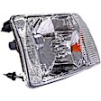 1590285 Passenger Side Halogen Headlight, With bulb(s), OE Replacement